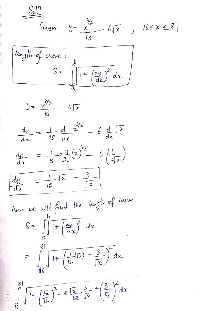 Calculus homework question answer, step 1, image 1